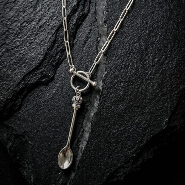 royal spoon necklace