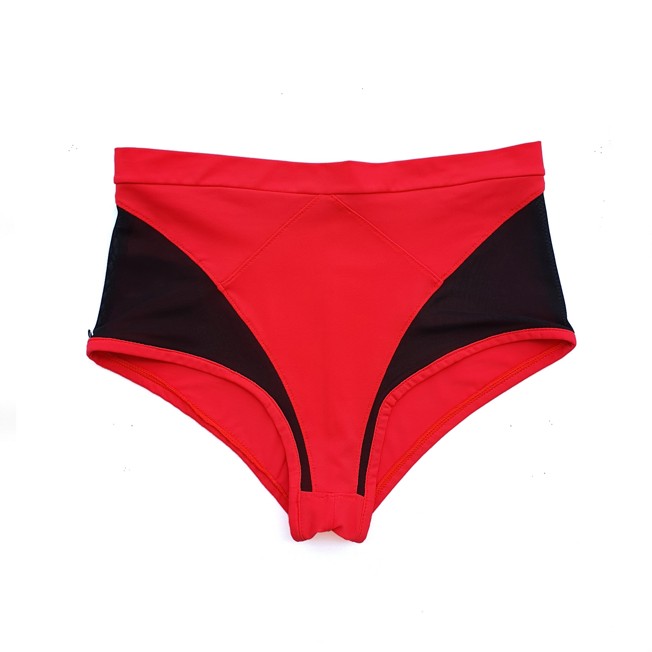 high waist shorts for pole twerk beack geometric cuts mesh detailing coral color hot peach